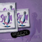 Preview: Jersey Panel Breeze by Thorsten Berger lila-weiß